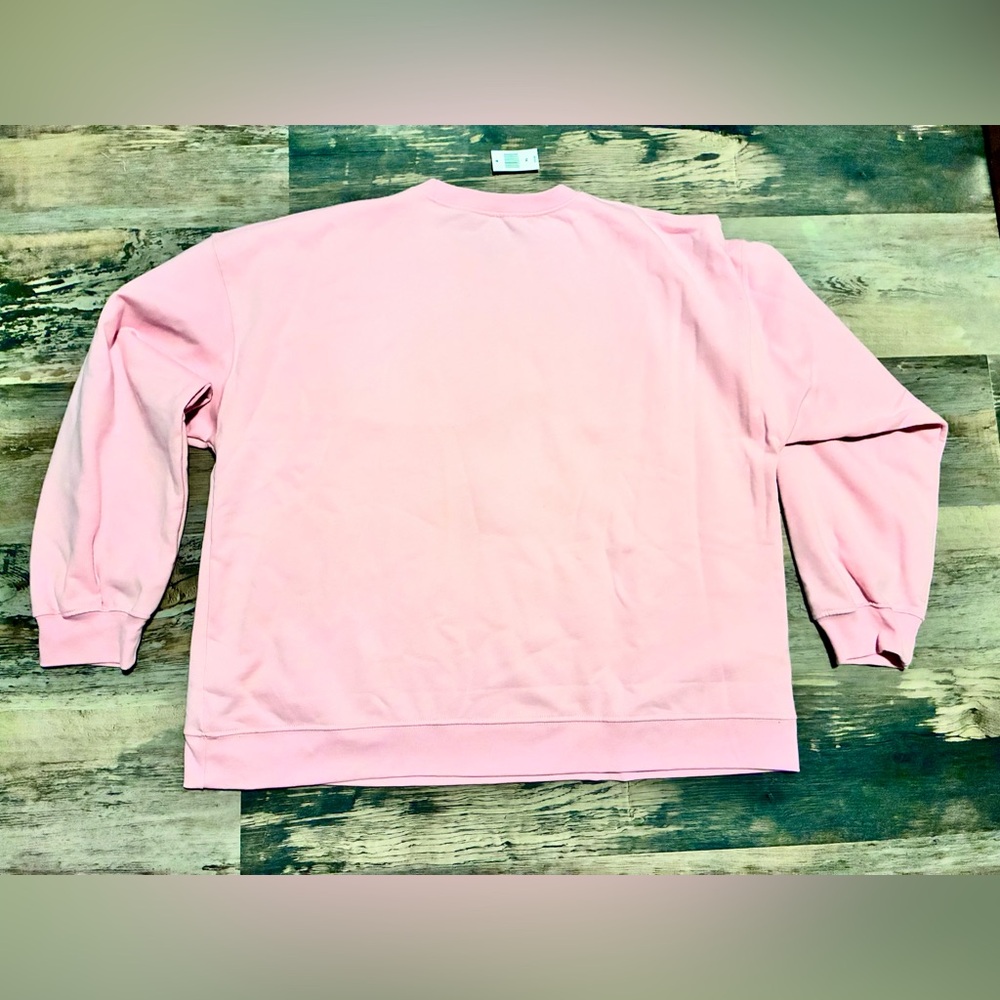 Pink Walt Disney World Christmas Women Sweatshirt - Picture 6 of 8